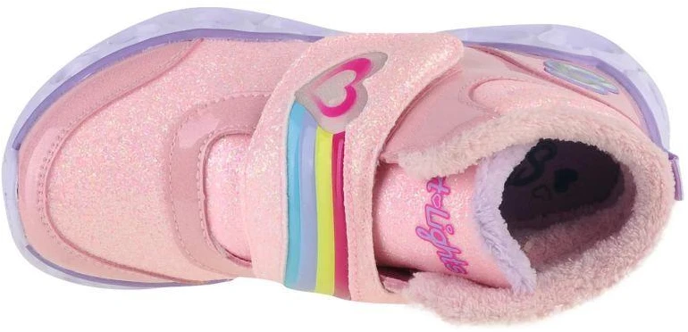 Skechers Spindinčios širdelės - Žėrinčios vaivorykštės vaikiški 302669L-PKLV batai