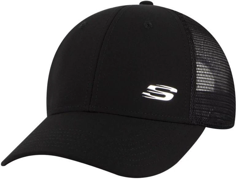 Skechers Sport S Metalinė kepuraitė SKBB5025-BLK Juoda Vieno dydžio