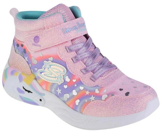 Skechers Šviečiantys Vienaragio svajonės Magiškas svajotojas 302332L-LPMT Rožinė 33
