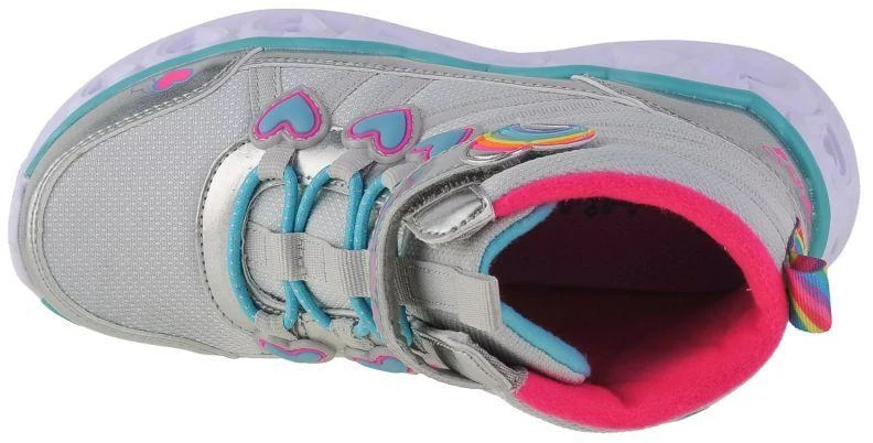 Skechers Sweetheart Lights - Saldus Stilius 302668L-SMLT Sidabrinė 32