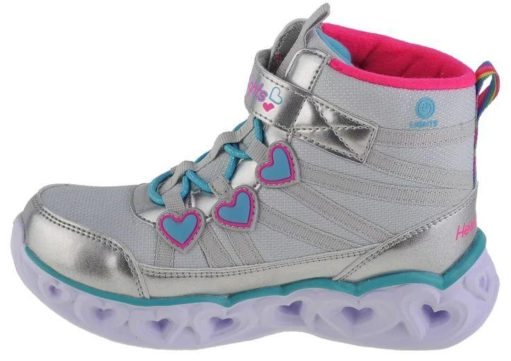 Skechers Sweetheart Lights - Saldus Stilius 302668L-SMLT Sidabrinė 32