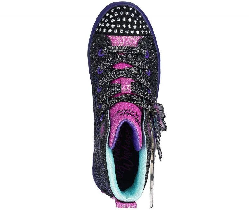 Skechers Twi-Lites 2.0 TWINKLE WISHES Jr batai 314350L-BKMT