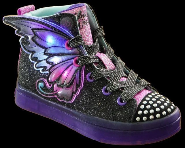 Skechers Twi-Lites 2.0 TWINKLE WISHES Jr batai 314350L-BKMT