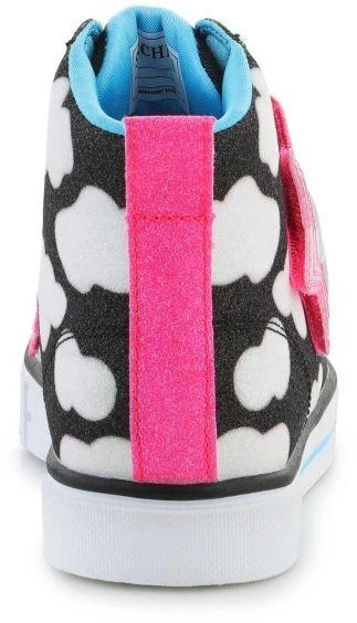 Skechers Twinkle Toes batai: Twinkle Sparks - Shooting Star Jr 314775L-BKMT