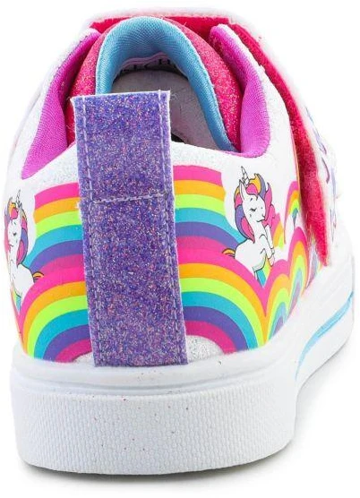 Skechers Twinkle Toes S Lights Twinkle Sparks Jumpin Clouds Jr 314809L-WMLT batai