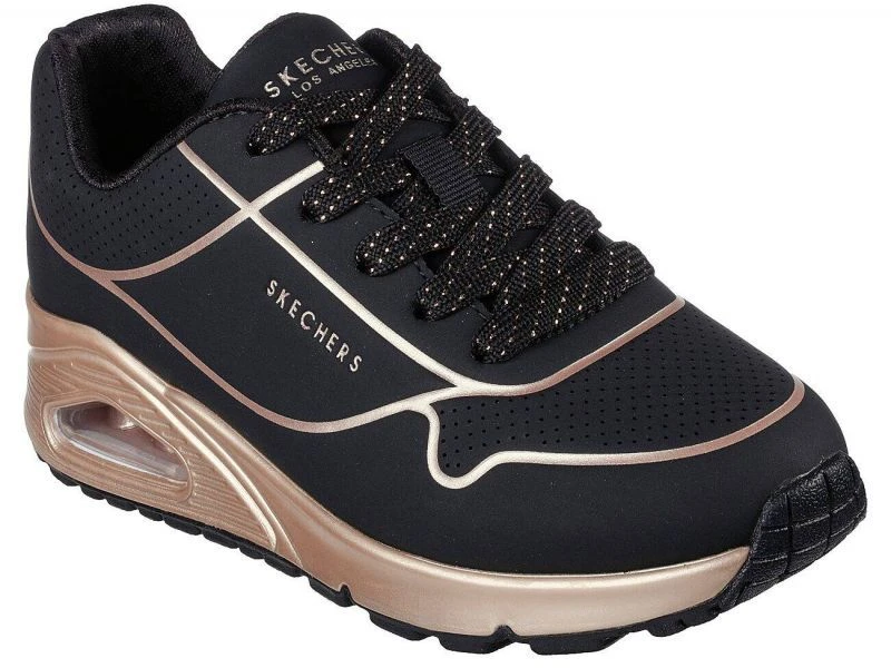 Skechers Uno Gen1 Cool Heels JR 310538L-BKRG batai