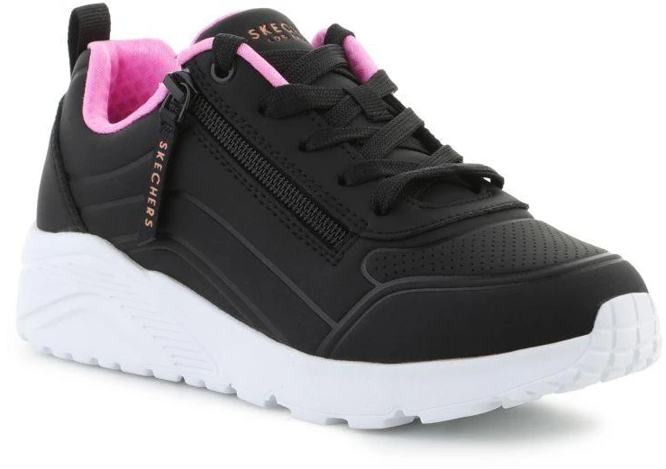 Skechers UNO LITE EASY ZIP 310387L-BKRG juodi/rožinio aukso spalvos