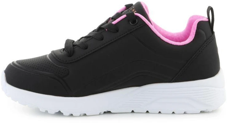 Skechers UNO LITE EASY ZIP 310387L-BKRG juodi/rožinio aukso spalvos