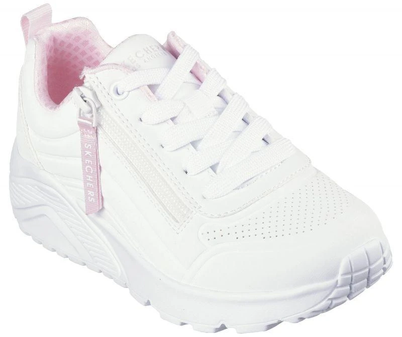 Skechers Uno Lite - Easy Zip Jr 310387L WHT batai