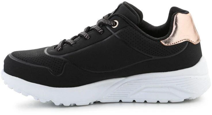 Skechers Uno Lite Metallic Mode Jr 310384L-BLK batai
