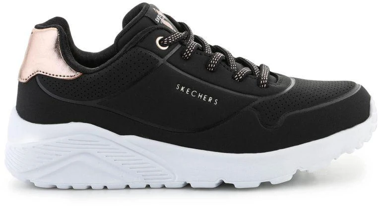 Skechers Uno Lite Metallic Mode Jr 310384L-BLK batai