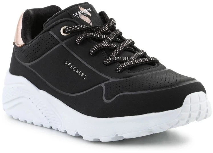 Skechers Uno Lite Metallic Mode Jr 310384L-BLK batai