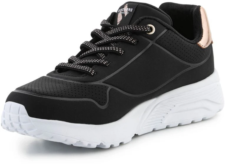 Skechers Uno Lite Metallic Mode Jr 310384L-BLK batai