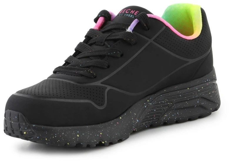 Skechers Uno Lite Rainbow Speckle Jr 310456L-BKMT batai