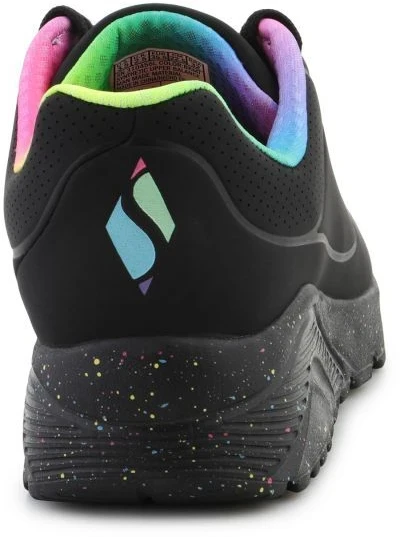 Skechers Uno Lite Rainbow Speckle Jr 310456L-BKMT batai