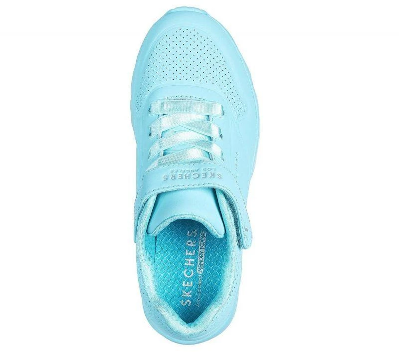 Skechers UNO LITE vaikiški sportbačiai laisvalaikio kedai mėlyni (310451L-TURQ)