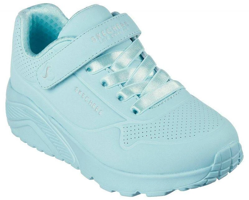 Skechers UNO LITE vaikiški sportbačiai laisvalaikio kedai mėlyni (310451L-TURQ)