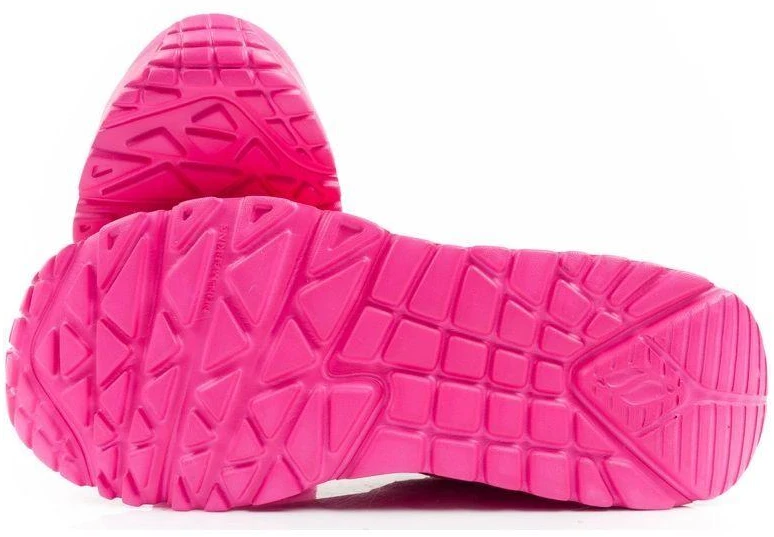 Skechers Uno Lite vaikiški sportiniai bateliai rožiniai patogūs