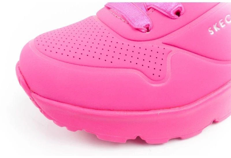 Skechers Uno Lite vaikiški sportiniai bateliai rožiniai patogūs