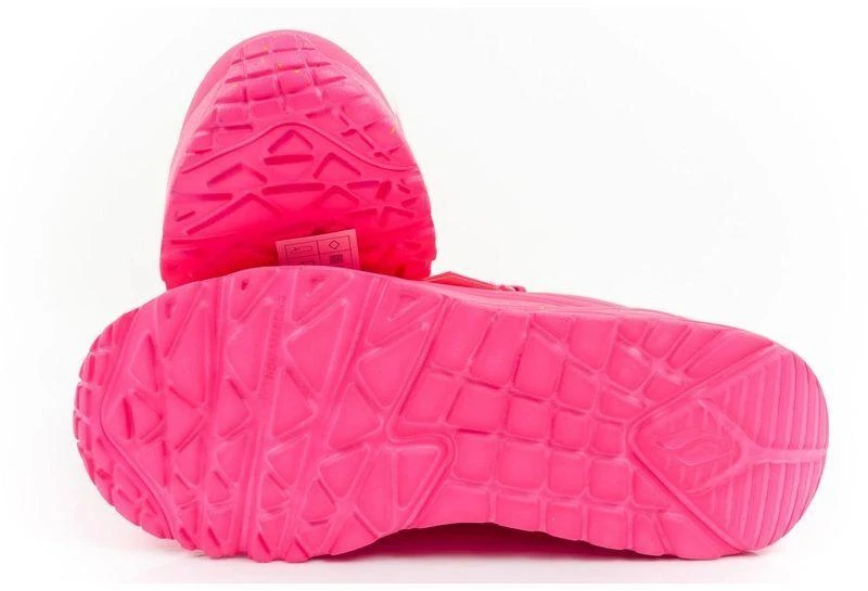 Skechers Uno Lite vaikiški sportiniai kedukai, rožiniai, patogūs.