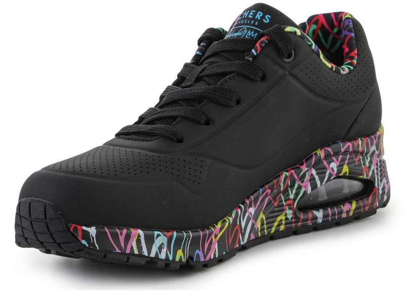 Skechers Uno Loving Love W 155506-BBK batai