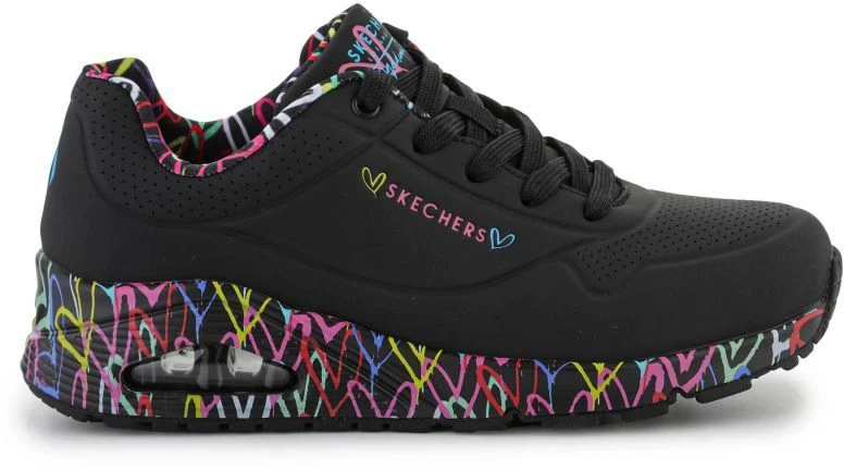 Skechers Uno Loving Love W 155506-BBK batai