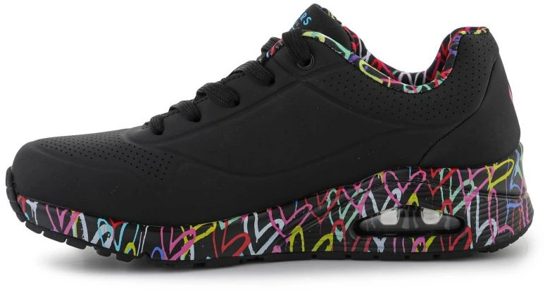 Skechers Uno Loving Love W 155506-BBK batai