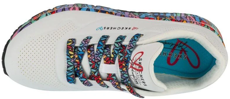 Skechers Uno - Ravaged Love 177918-WMLT Baltas 36