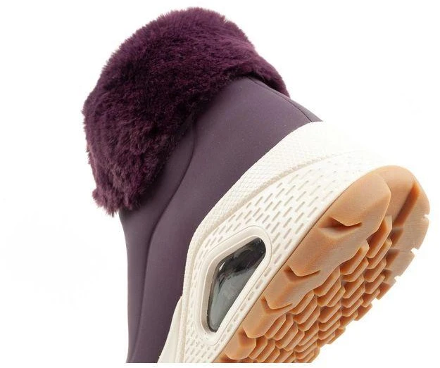 Skechers Uno Rugged moteriški izoliuoti žieminiai batai, violetiniai