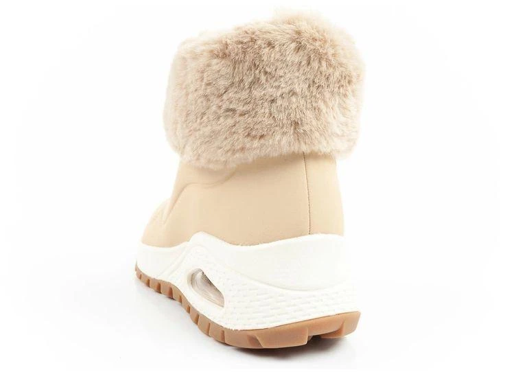 Skechers Uno Rugged moteriški pašiltinti žieminiai batai rudi