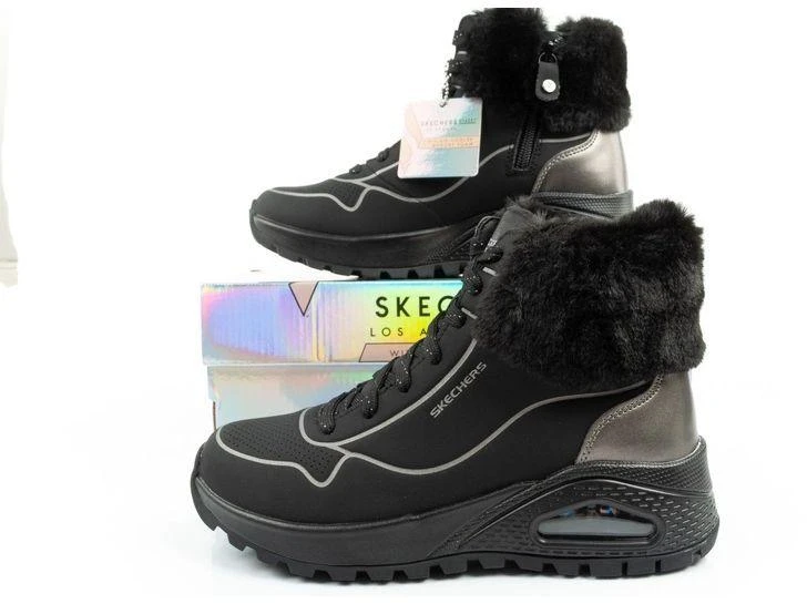 Skechers Uno Rugged moteriški sportiniai bateliai su pašiltinimu, žiemos batai
