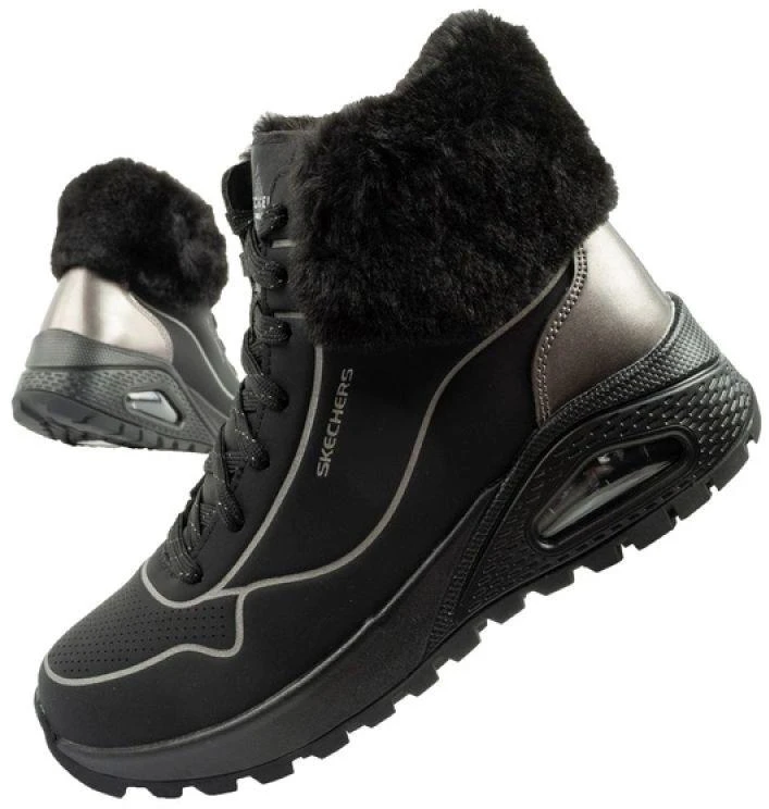 Skechers Uno Rugged moteriški sportiniai bateliai su pašiltinimu, žiemos batai