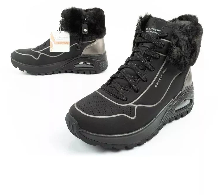Skechers Uno Rugged moteriški sportiniai bateliai su pašiltinimu, žiemos batai