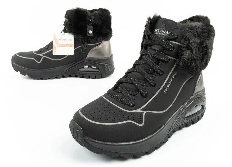 Skechers Uno Rugged moteriški sportiniai bateliai su pašiltinimu, žiemos batai
