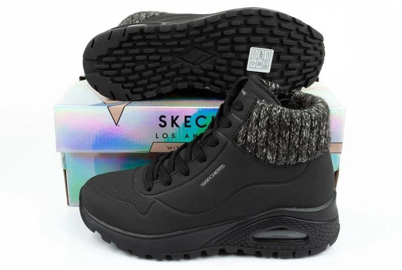 Skechers Uno Rugged W 167988 BLK batai