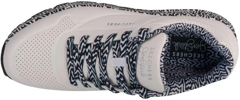 Skechers Uno - Stark Mini Drip 183518-WBK Balta