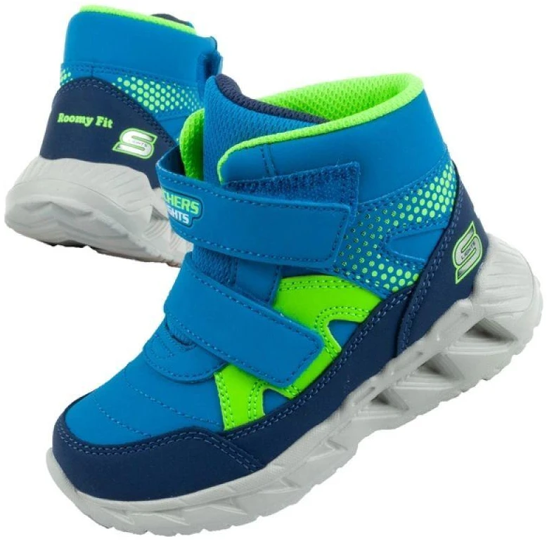 Skechers vaikiški LED batai 401507N/NVLM