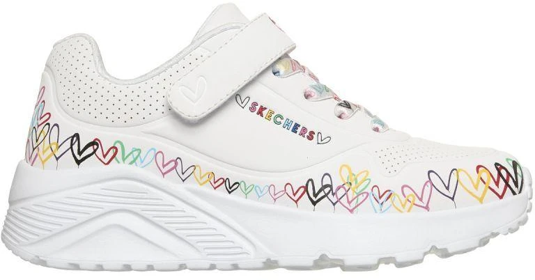 Skechers vaikiški UNO LITE HEART CRAZE sportiniai bateliai 314091L WMLT