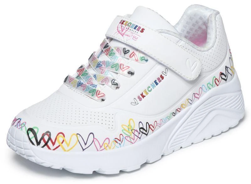 Skechers vaikiški UNO LITE HEART CRAZE sportiniai bateliai 314091L WMLT