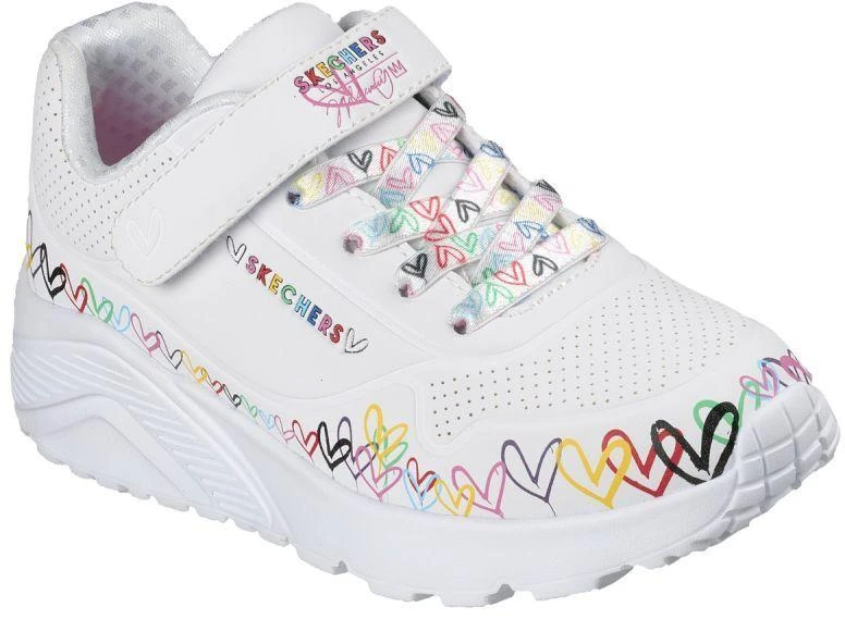 Skechers vaikiški UNO LITE HEART CRAZE sportiniai bateliai 314091L WMLT