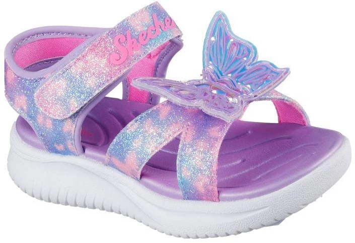 Skechers vaikiškos basutės JUMPSTERS SANDAL BUTTERFLY BRITES 303109N LVMT