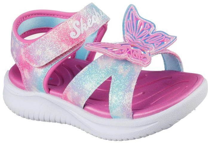 Skechers vaikiškos basutės Jumpsters Sandal Butterfly Brites 303109N PKMT