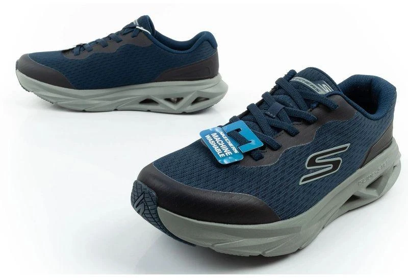 Skechers vyriški kedai Glide-Step Vortex, patogūs, tamsiai mėlyni