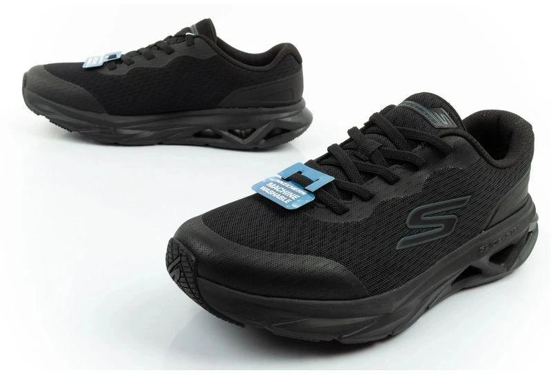 Skechers vyriški sportbačiai Glide-Step Vortex patogūs juodi