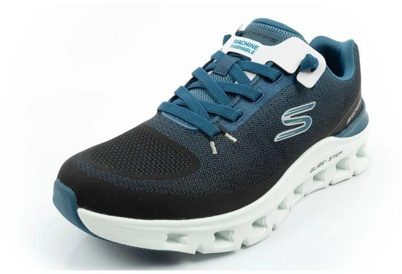 Skechers vyriški sportbačiai Glide-Step Pro patogūs sportiniai tamsiai mėlynos spalvos
