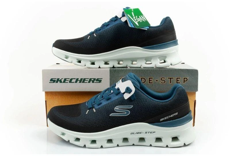 Skechers vyriški sportbačiai Glide-Step Pro patogūs sportiniai tamsiai mėlynos spalvos