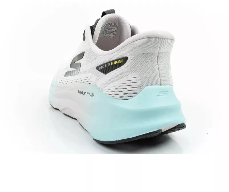 Skechers vyriški sportbačiai Max Run, balti, SLIP-INS