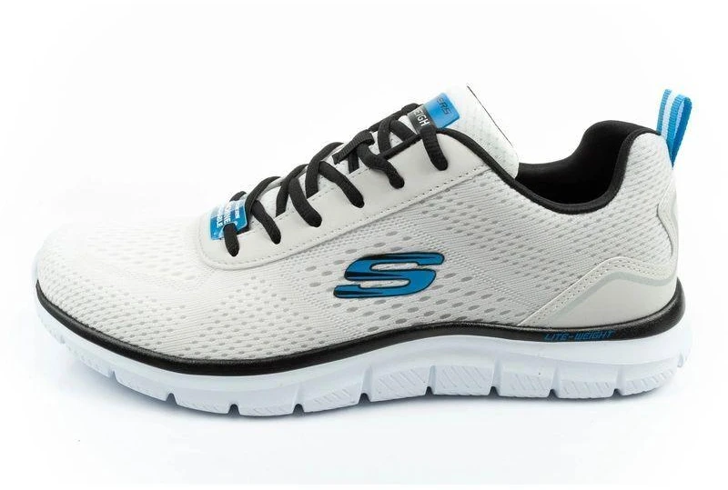 Skechers vyriški sportiniai batai Track-Ripkent patogūs lengvi madingi ecru