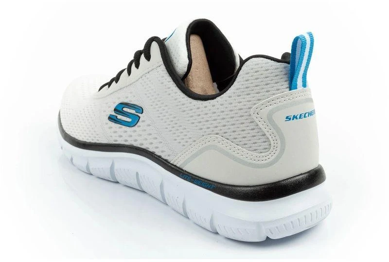 Skechers vyriški sportiniai batai Track-Ripkent patogūs lengvi madingi ecru