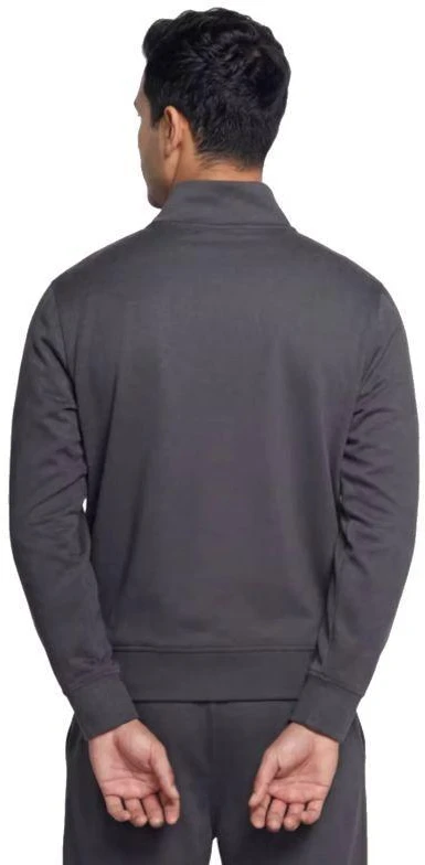 Skechers Weekend Easy 1/4 užtrauktuku segamas džemperis LT269-BKCC, juodas, L dydis